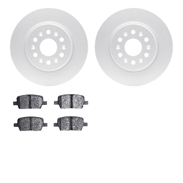 2018-2019 Buick Enclave Disc Brake Kit - Rear (Dynamic Friction)