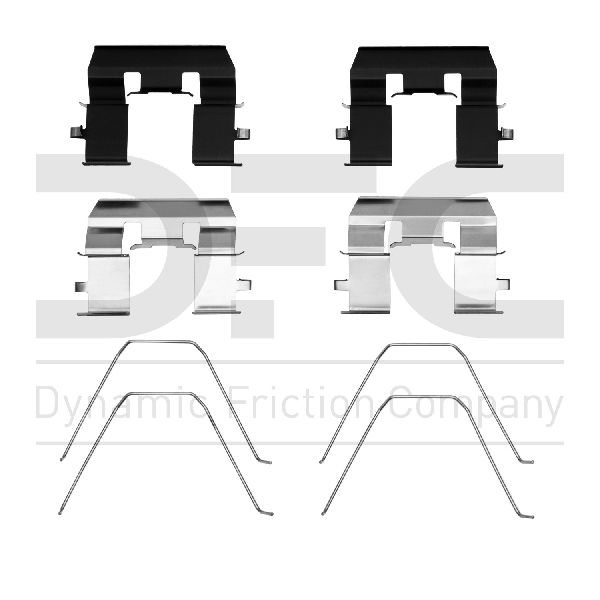 2006-2011 Acura CSX Disc Brake Hardware Kit - Front (Dynamic Friction)