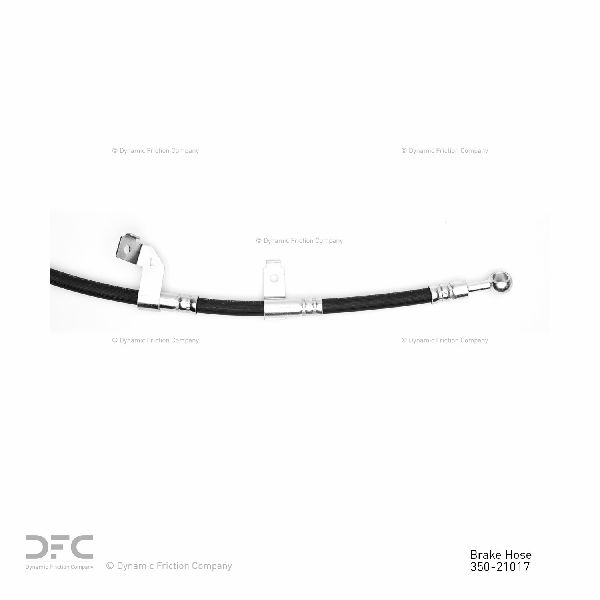 2007-2008 Hyundai Entourage Brake Hydraulic Hose - Front Left (Dynamic Friction)