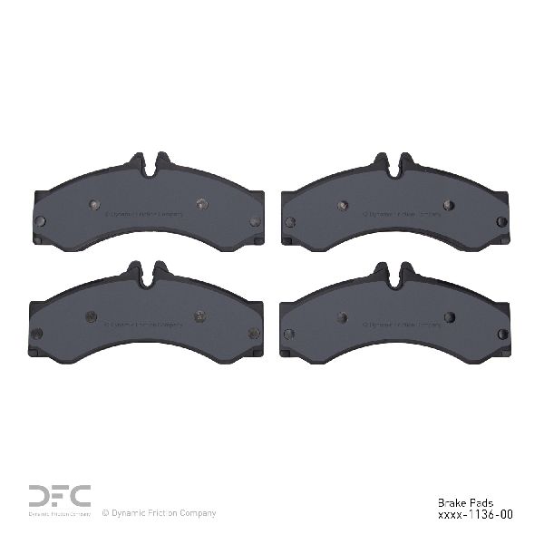 2002-2006 Freightliner Sprinter 2500 Disc Brake Pad Set - Front (Dynamic Friction)