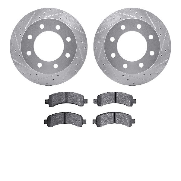 2005-2017 Chevrolet Express 3500 Disc Brake Kit - Rear (Dynamic Friction)