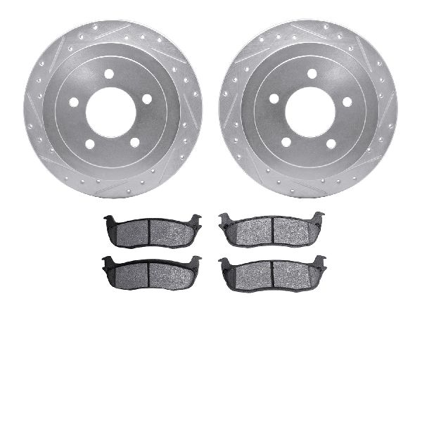 2002 Lincoln Blackwood Disc Brake Kit - Rear (Dynamic Friction)