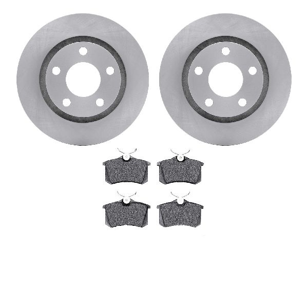 2002-2004 Volkswagen Passat Disc Brake Kit - Rear (Dynamic Friction)
