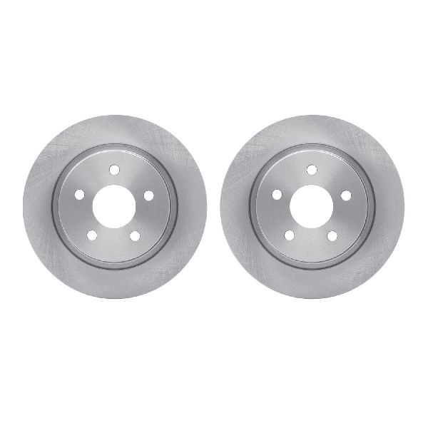 2004-2011 Volvo S40 Disc Brake Rotor Set - Rear (Dynamic Friction)