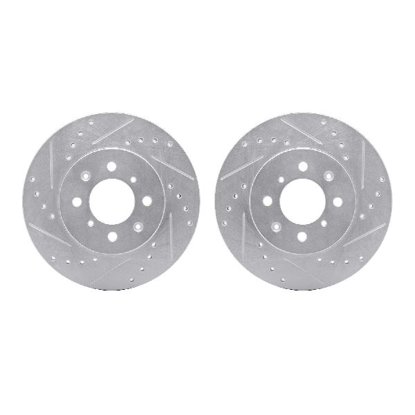 1988-1991 Honda Prelude Disc Brake Rotor Set - Front (Dynamic Friction)