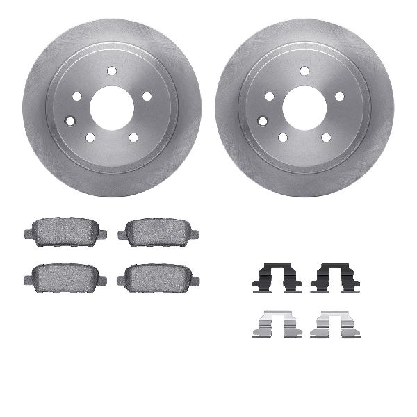 2011-2017 Nissan Juke Disc Brake Kit - Rear (Dynamic Friction)