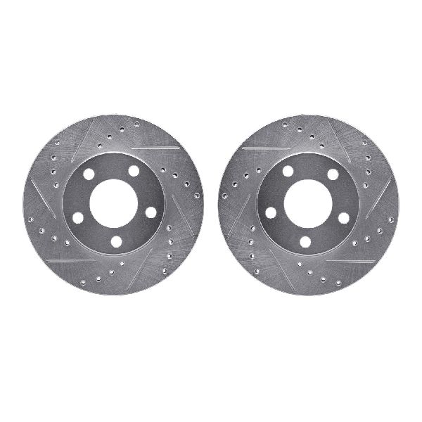 1994-2004 Ford Mustang Disc Brake Rotor Set - Front (Dynamic Friction)