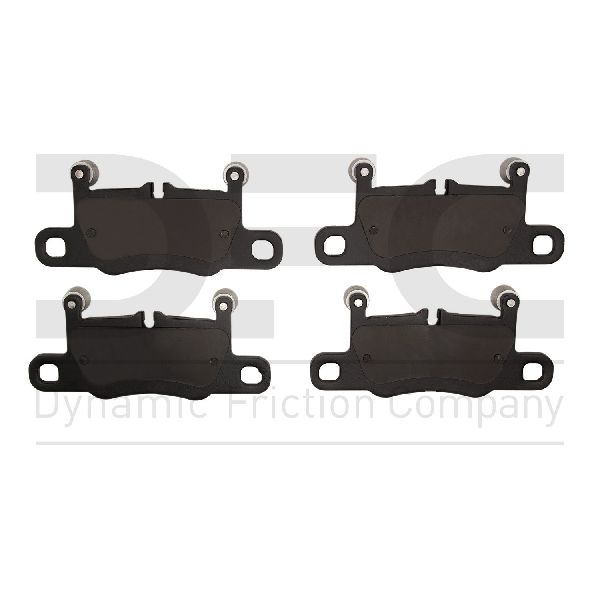 2019-2023 Porsche Cayenne Disc Brake Pad Set - Rear (Dynamic Friction)