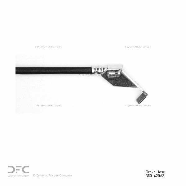 2014-2020 Jeep Cherokee Brake Hydraulic Hose - Rear Right Lower (Dynamic Friction)