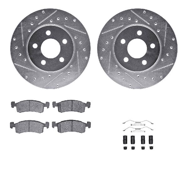 1985-1987 Dodge Charger Disc Brake Kit - Front (Dynamic Friction)