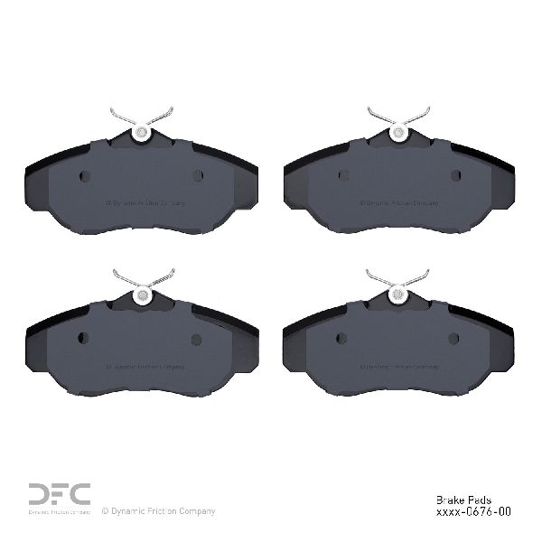 1995-2002 Land Rover Range Rover Disc Brake Pad Set - Front (Dynamic Friction)