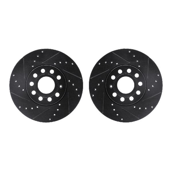 2012-2019 Volkswagen Beetle Disc Brake Rotor Set - Front (Dynamic Friction)