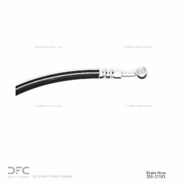 2005-2009 Hyundai Tucson Brake Hydraulic Hose - Rear Right (Dynamic Friction)