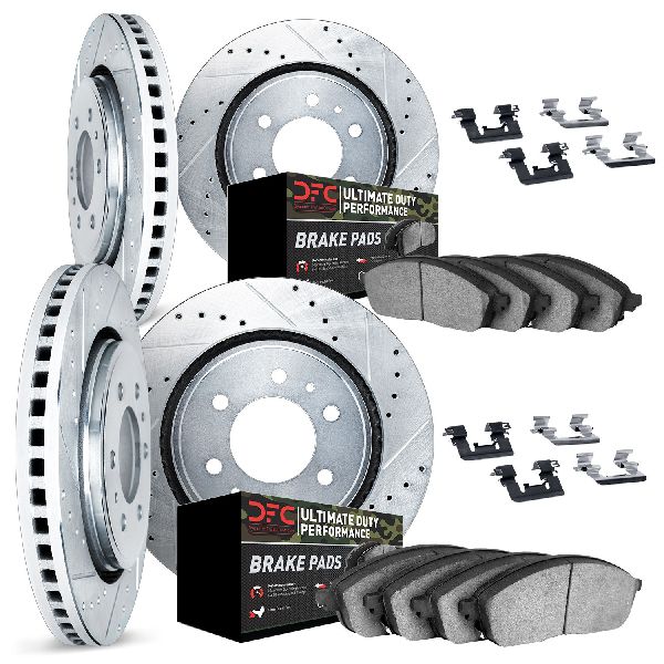 2010-2024 Toyota 4Runner Disc Brake Kit - Front and Rear (Dynamic Friction)