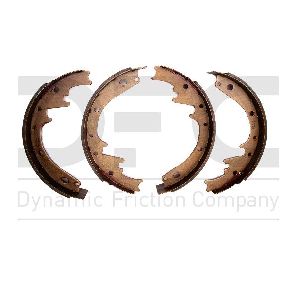 1950-1954 Mercury Monterey Drum Brake Shoe Set - Rear (Dynamic Friction)