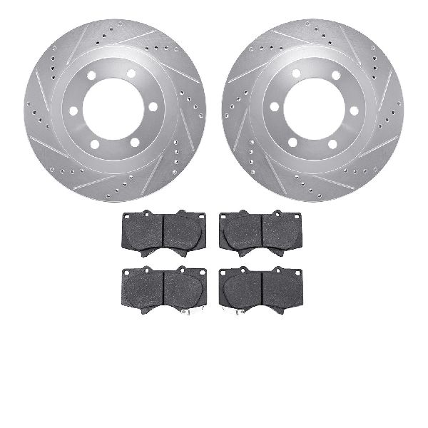 2003-2009 Lexus GX470 Disc Brake Kit - Front (Dynamic Friction)