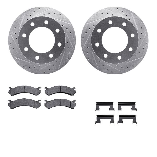 2000-2005 Cadillac DeVille Disc Brake Kit - Front (Dynamic Friction)