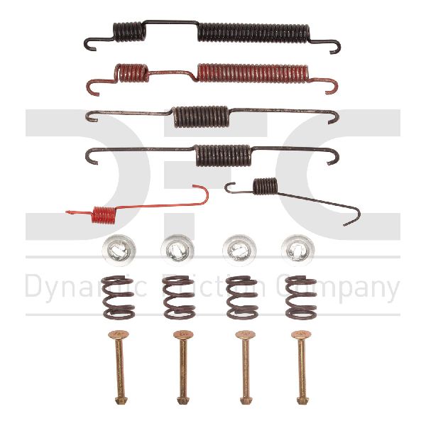 2000-2002 Hyundai Accent Drum Brake Hardware Kit - Rear (Dynamic Friction)