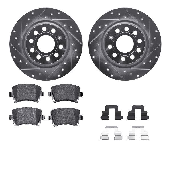 2006-2007 Volkswagen Passat Disc Brake Kit - Rear (Dynamic Friction)