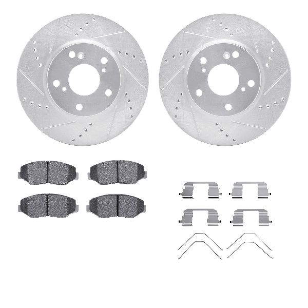 2016-2021 Honda Civic Disc Brake Kit - Front (Dynamic Friction)