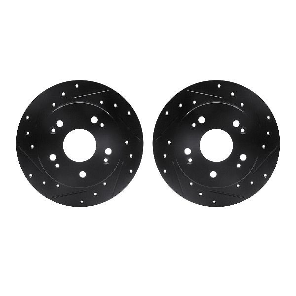 2006-2015 Honda Civic Disc Brake Rotor Set - Rear (Dynamic Friction)
