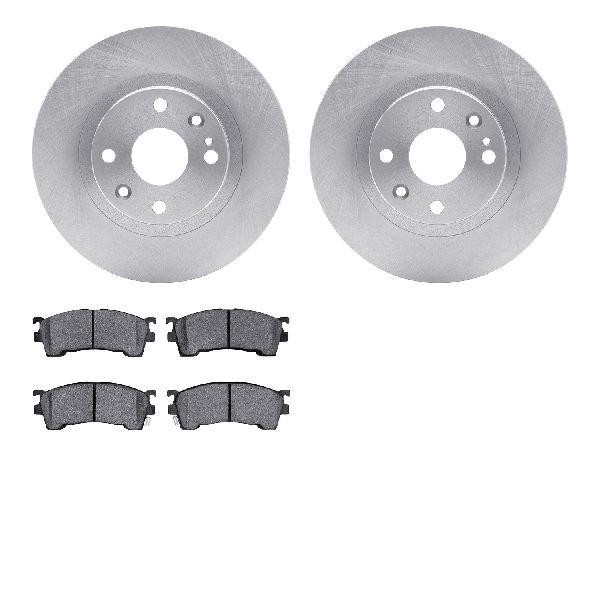 2001-2003 Mazda Protege Disc Brake Kit - Front (Dynamic Friction)