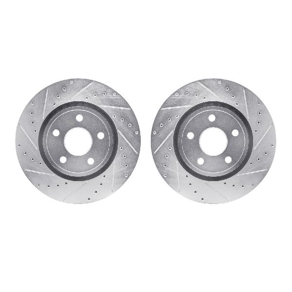 2011-2024 Dodge Durango Disc Brake Rotor Set - Front (Dynamic Friction)