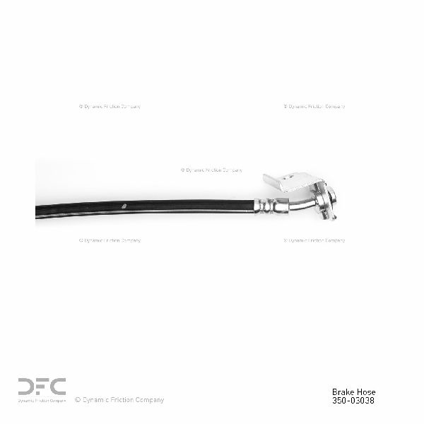 2006-2011 Hyundai Accent Brake Hydraulic Hose - Front Right (Dynamic Friction)