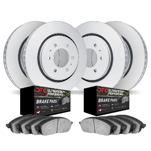 2007-2008 Chevrolet Tahoe Disc Brake Kit - Front and Rear (Dynamic Friction)