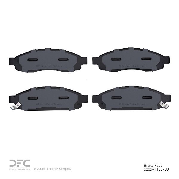 2004-2006 INFINITI QX56 Disc Brake Pad Set - Front (Dynamic Friction)