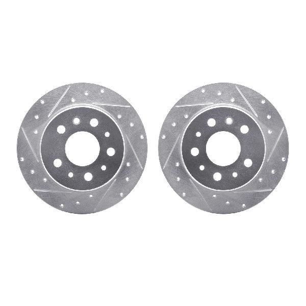 1968-1971 Mercedes-Benz 280SL Disc Brake Rotor Set - Rear (Dynamic Friction)