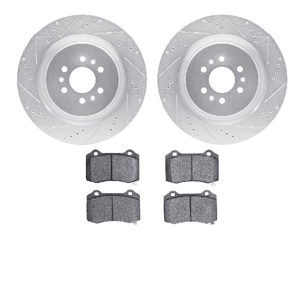 2006-2011 Cadillac STS Disc Brake Kit - Rear (Dynamic Friction)