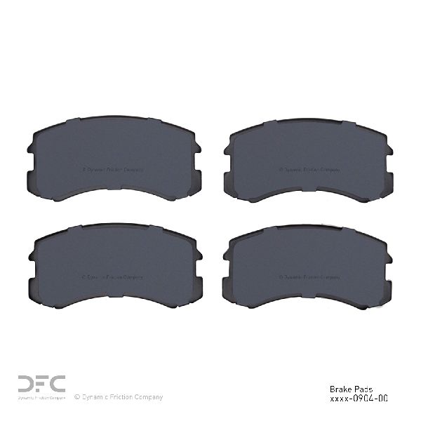 2002-2007 Mitsubishi Lancer Disc Brake Pad Set - Front (Dynamic Friction)