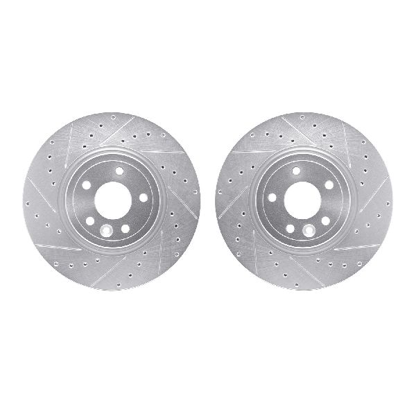 2017-2020 Jaguar XF Disc Brake Rotor Set - Front (Dynamic Friction)
