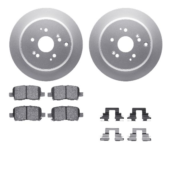 2002-2004 Honda Odyssey Disc Brake Kit - Rear (Dynamic Friction)