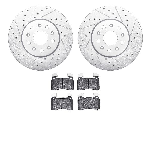 2016-2018 Cadillac CT6 Disc Brake Kit - Front (Dynamic Friction)