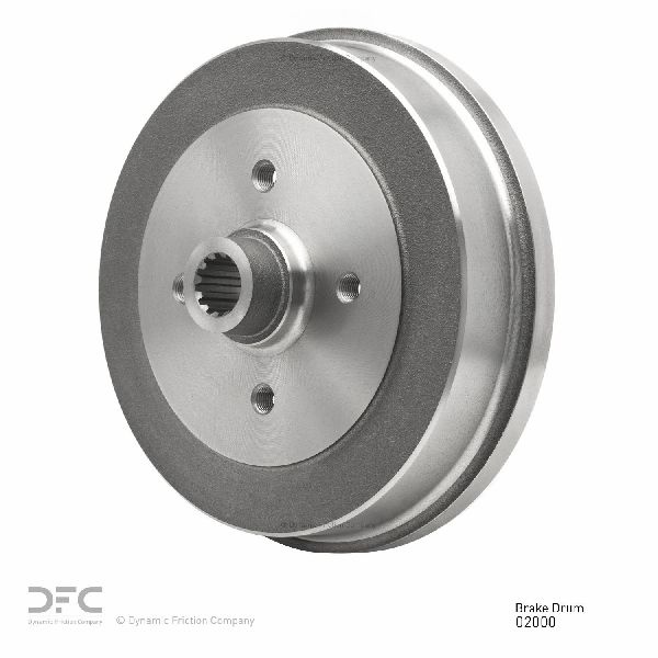 1977-1982 Porsche 924 Brake Drum - Rear (Dynamic Friction)