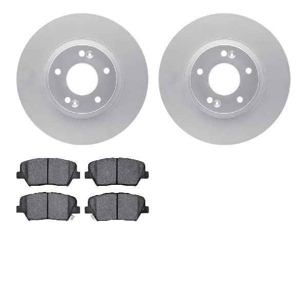 2010-2012 Hyundai Santa Fe Disc Brake Kit - Front (Dynamic Friction)