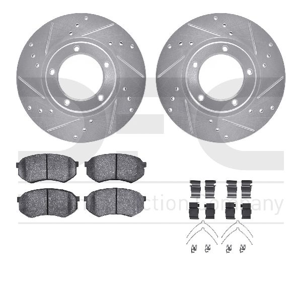 1995-2004 Toyota Tacoma Disc Brake Kit - Front (Dynamic Friction)