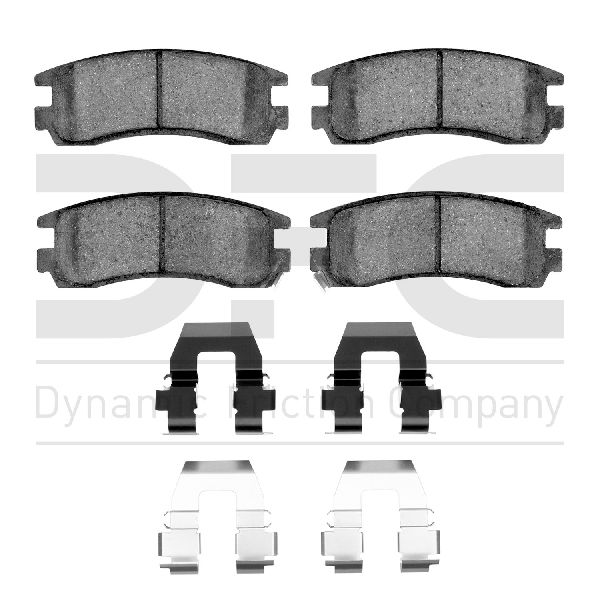 2004-2005 Buick Century Disc Brake Pad Set - Rear (Dynamic Friction)