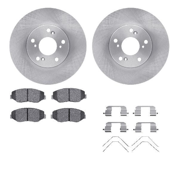 2003-2011 Honda Element Disc Brake Kit - Front (Dynamic Friction)