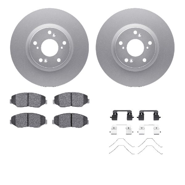 2013-2015 Acura ILX Disc Brake Kit - Front (Dynamic Friction)