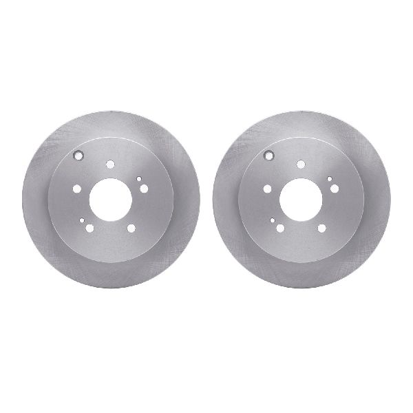 2004-2011 Mitsubishi Endeavor Disc Brake Rotor Set - Rear (Dynamic Friction)