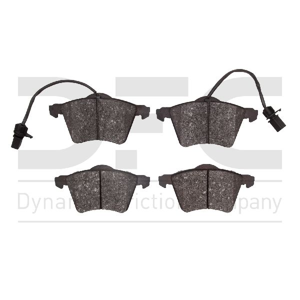 2001-2003 Volkswagen EuroVan Disc Brake Pad Set - Front (Dynamic Friction)