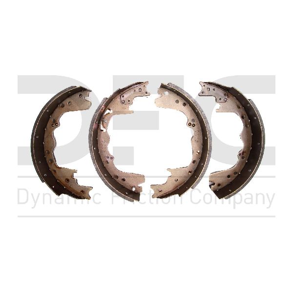 1987-1997 Ford F-350 Drum Brake Shoe Set - Rear (Dynamic Friction)