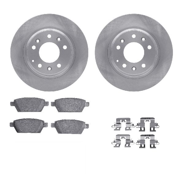 2006-2013 Mazda 6 Disc Brake Kit - Rear (Dynamic Friction)