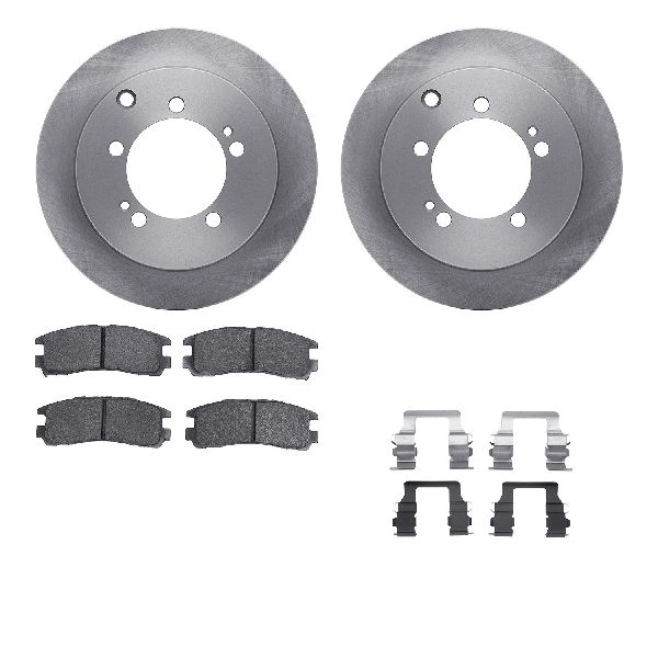 1991-1999 Mitsubishi 3000GT Disc Brake Kit - Rear (Dynamic Friction)