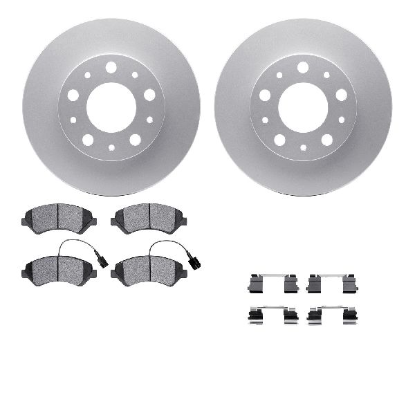 2023-2024 Ram ProMaster 1500 Disc Brake Kit - Front (Dynamic Friction)