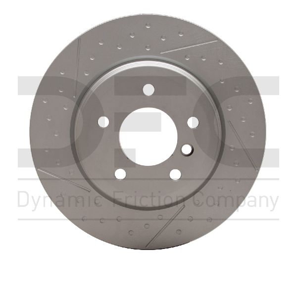 2007-2013 BMW 328i Disc Brake Rotor - Rear (Dynamic Friction)