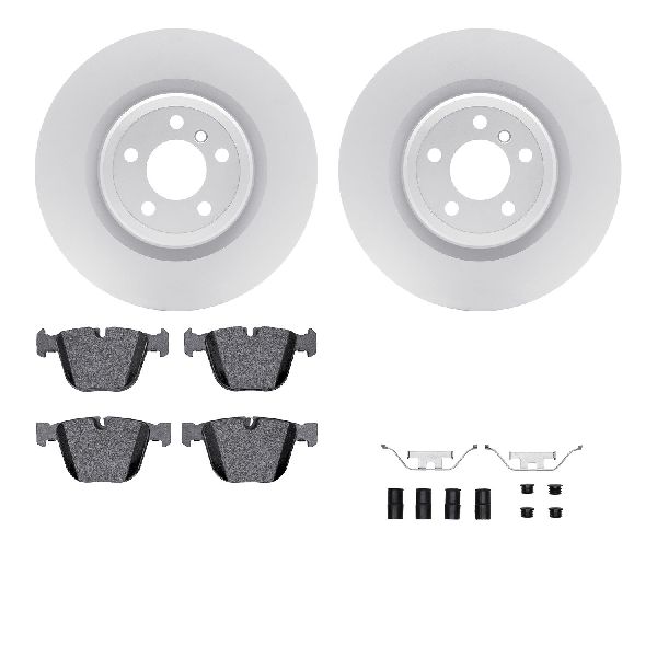 2010-2015 BMW 550i GT Disc Brake Kit - Rear (Dynamic Friction)